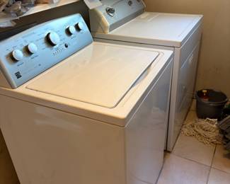 Washer and dryer