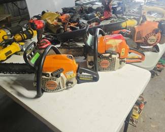 Chain saws, power tools