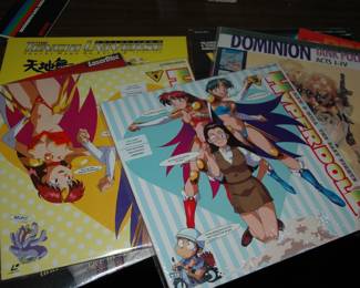 JAPANESE MANGA / ANIME LASER DISCS