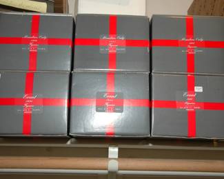 ARMANI STATUES, NEW IN BOXES! 