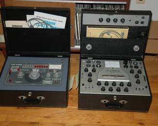 HEATHKIT TT-1 TUBE TESTER AND SPRAGUE TELOHMIKE