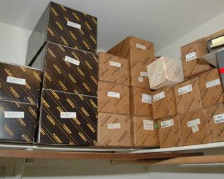 ARMANI AND FLORENCE STATUES, NEW IN BOXES