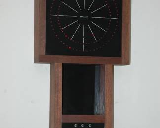RARE EARLY ELECTRONIC WALL CLOCK