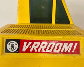 VINTAGE 1963 MATTEL V-ROOM MOTORIZED DUMP TRUCK