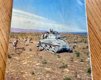 Vintage Softcover Booklet Titled “A Pictorial History of the Super 6th Armored Division: February 15, 1942 – February 15, 1944”