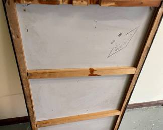 VINTAGE/ANTIQUE HOOSIER CABINET PORCELAIN ENAMEL TABLETOP
