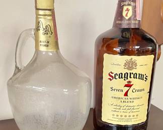 VINTAGE LIQUOR BOTTLES