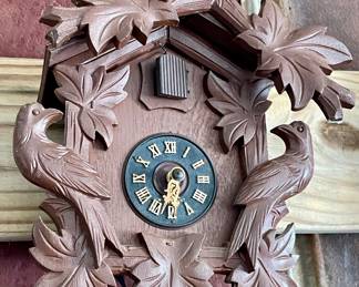 ANTIQUE GERMAN CUCKOO CLOCK - AS-IS