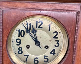 ANTIQUE D.R.P. WALL CLOCK