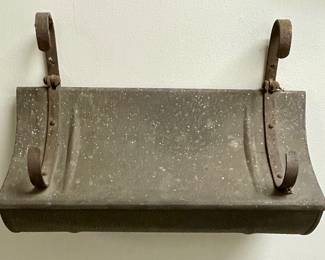 ANTIQUE 1930's PATENT NOVELTY COMPANY MAILBOX