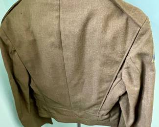 Vintage World War II U.S. Army M-1944 Wool Field Jacket, Widely Known as the "Ike" or Eisenhower Jacket 