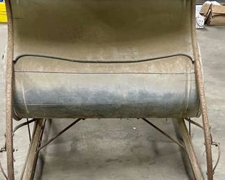 ANTIQUE HORSE-DRAWN CUTTER SLEIGH (PORTLAND CUTTER)