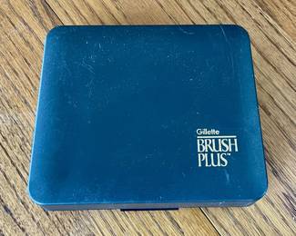 Vintage Gillette Brush Razor Set