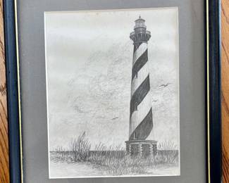 FRAMED CAPE HATTERAS PRINT