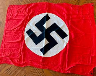 CAPTURED GERMAN BATTLE FLAG