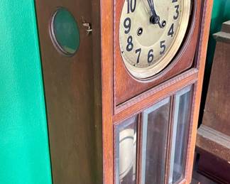 ANTIQUE D.R.P. WALL CLOCK