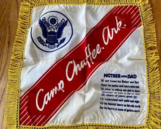 Vintage Army  “Sweetheart” Pillow Sham