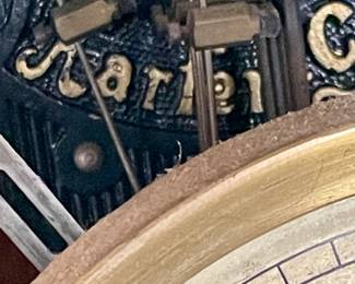ANTIQUE D.R.P. WALL CLOCK