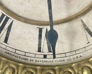 ANTIQUE WATERBURY MANTLE CLOCK