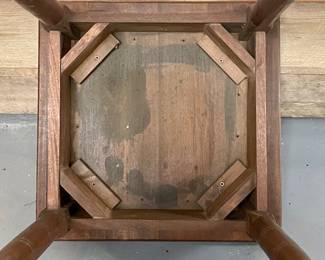 VINTAGE CHUNKY SQUARE TABLE
