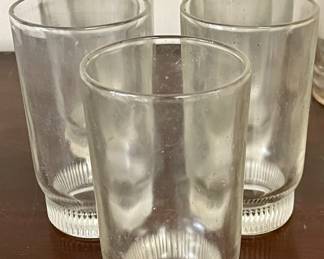 LOT/7 VINTAGE JUICE GLASSES