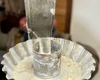 PUNCH TIN CHANDELIER "AS-IS"