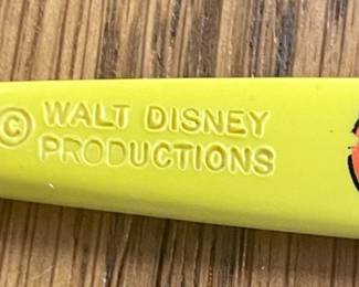 Vintage Mickey Mouse Club Toothbrush w/Case