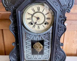 ANTIQUE ANSONIA CLOCK CO. KITCHEN MANTLE CLOCK