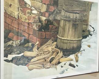 BOB TIMBERLAKE'S "MR. ZIMMERMAN'S CORN" FRAME, SIGNED & NUMBERED PRINT  (396/1000)