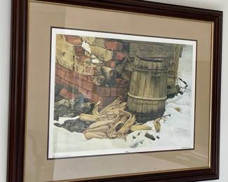 BOB TIMBERLAKE'S "MR. ZIMMERMAN'S CORN" FRAME, SIGNED & NUMBERED PRINT  (396/1000)