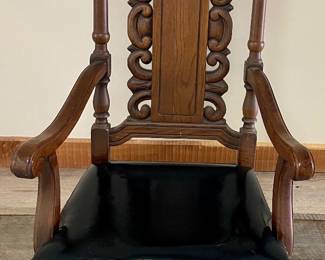 Set/6 Vintage/Antique Link-Taylor Dining Chairs  2-Captain. 2-Standard 