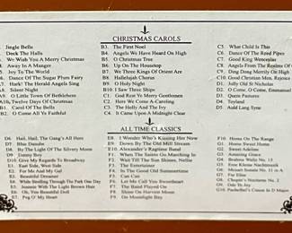 VINTAGE MR. CHRISTMAS LIGHTED, ANIMATED MUSIC BOX