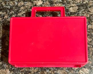 Vintage 1991 WWF Superstars Plastic Lunchbox and Pencil Case - Excellent Condition 