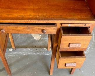 Antique Roll-Top Youth Desk