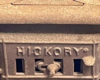 ANTIQUE "HICKORY" WOOD STOVE No. 7-14J