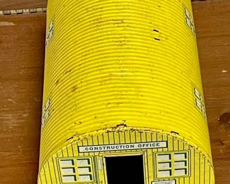 VINTAGE MARX TOYS TIN LITHOQUONSET HUT