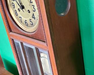 ANTIQUE D.R.P. WALL CLOCK
