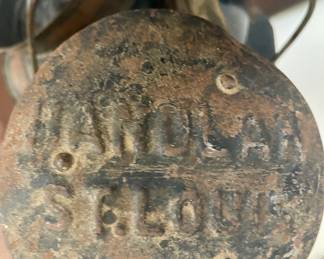 ANTIQUE HANDLAN BUCK RAILROAD 4-WAY SWITCH/CABOOSE/MARKER LANTERN