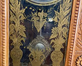 ANTIQUE KITCHEN MANTLE CLOCK