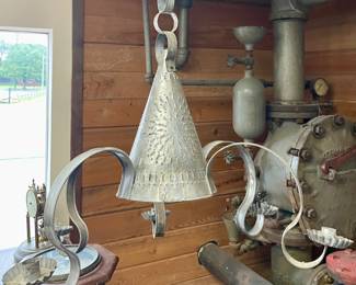 PUNCH TIN CHANDELIER "AS-IS"