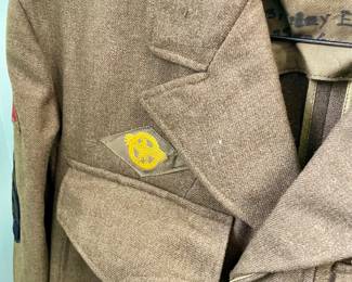 Vintage World War II U.S. Army M-1944 Wool Field Jacket, Widely Known as the "Ike" or Eisenhower Jacket 