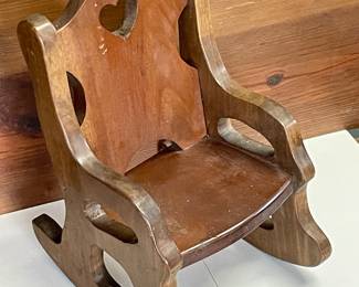 VINTAGE DOLL ROCKER
