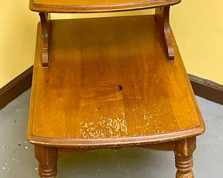 VINTAGE STEP-BACK SIDE TABLE