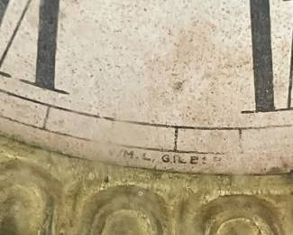 ANTIQUE Wm. L. GILBERT MANTLE CLOCK