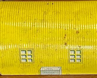 VINTAGE MARX TOYS TIN LITHOQUONSET HUT
