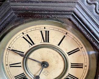ANTIQUE ANSONIA CLOCK CO. KITCHEN MANTLE CLOCK