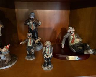 Emmitt Kelly Jr Figurines