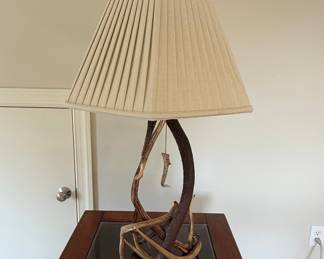 Real Deer Antler Table Lamp