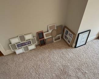 Assorted Decorative Picture Frames
