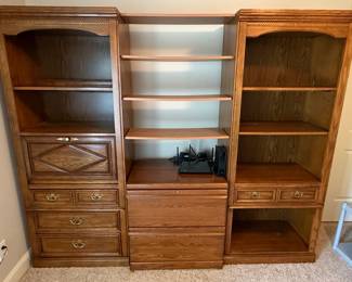 Pennsylvania House Oak Wall Unit